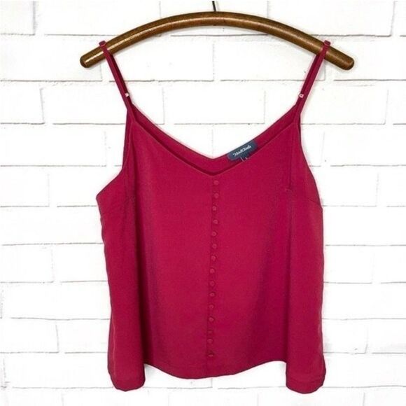 2 for $30 MODCLOTH Muted Magenta Button
Up Camisole - Picture 2 of 9